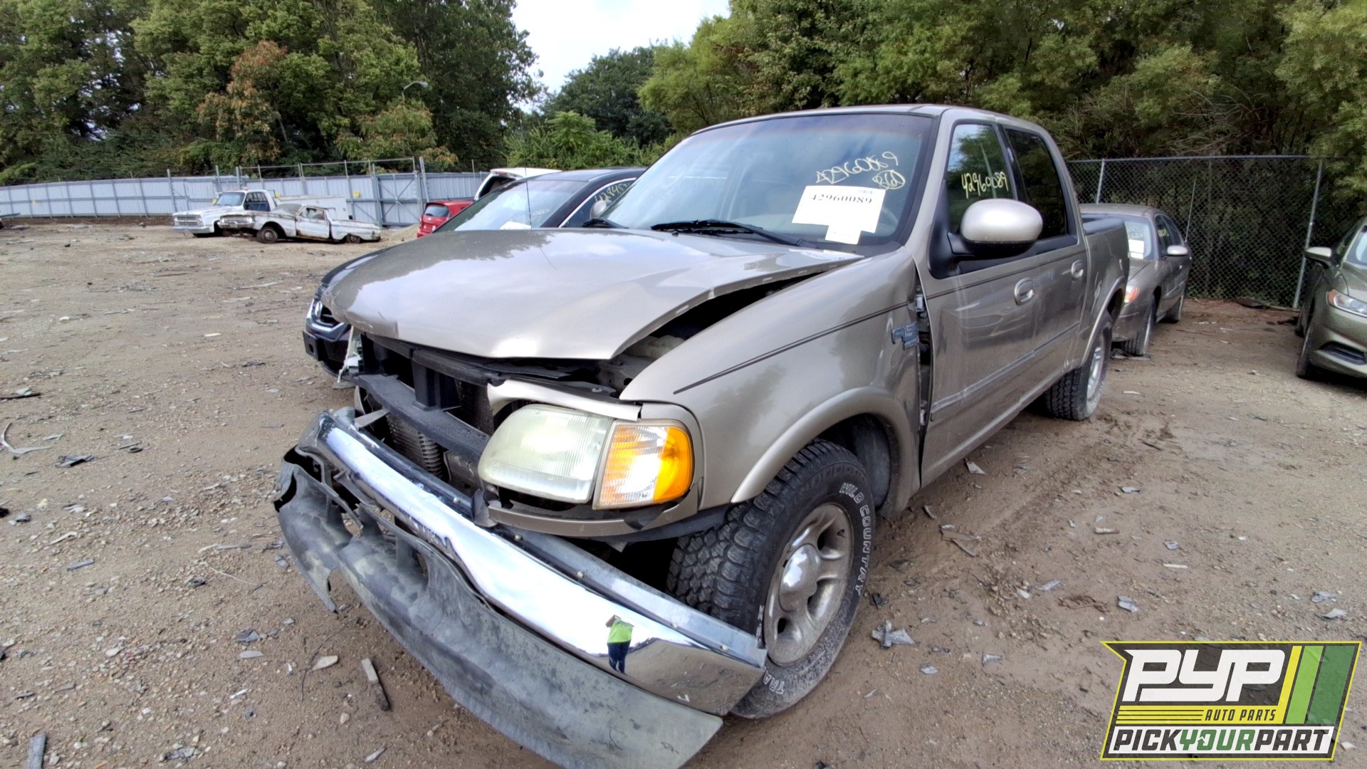 2002 FORD F-150 available for parts