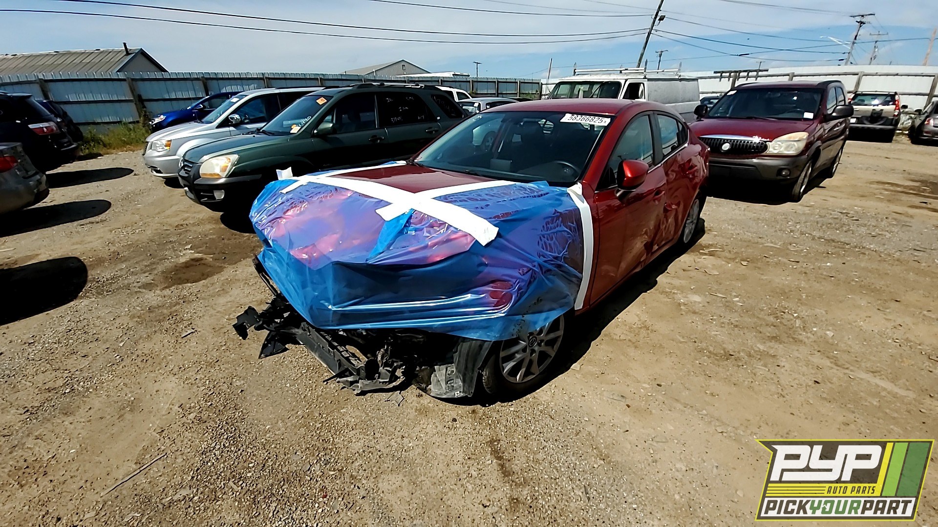 2014 MAZDA 3 available for parts