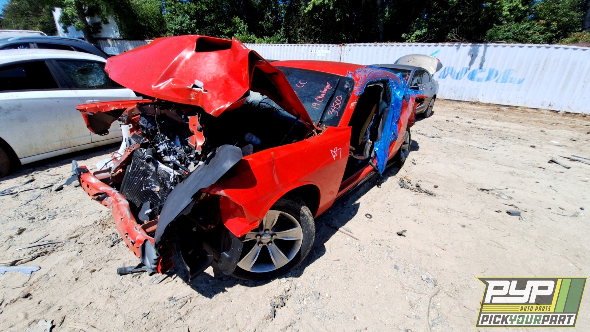 2019 DODGE CHALLENGER partes disponibles