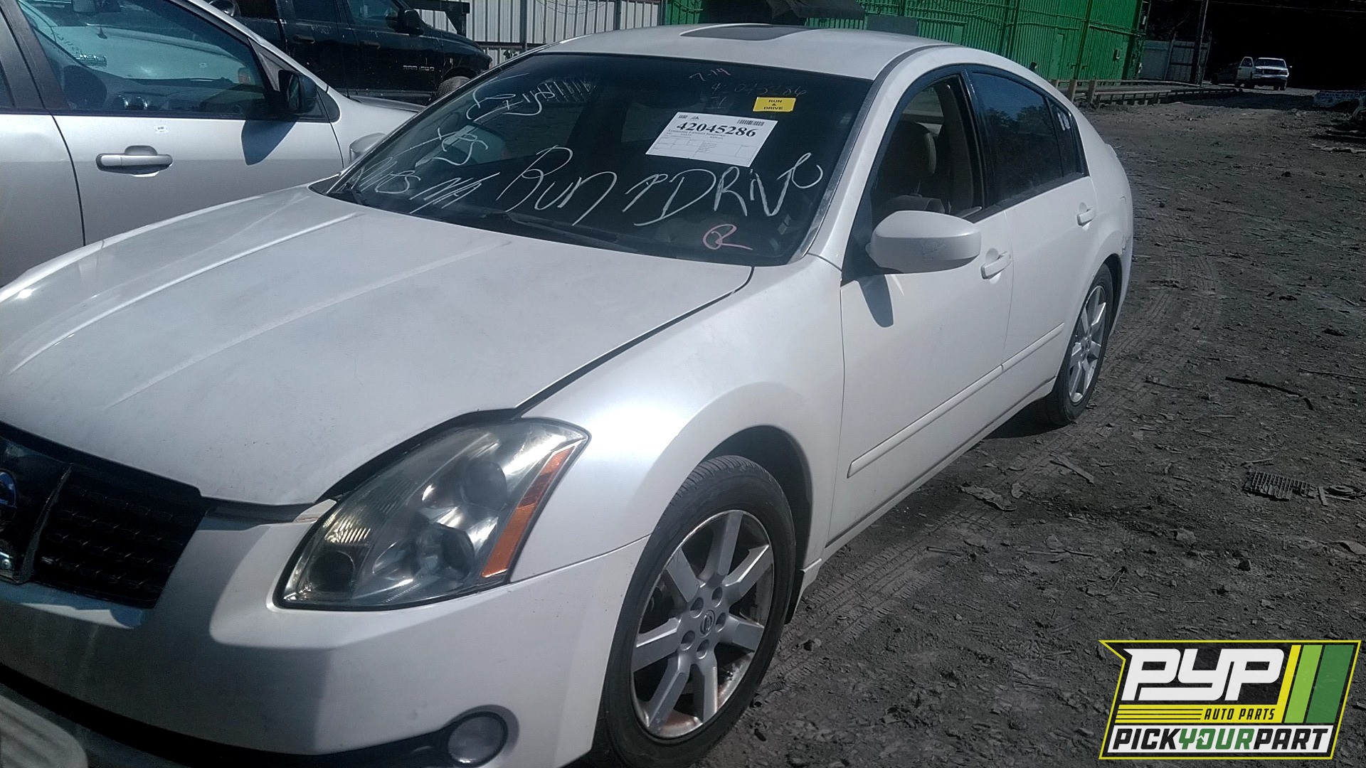 2005 NISSAN MAXIMA partes disponibles