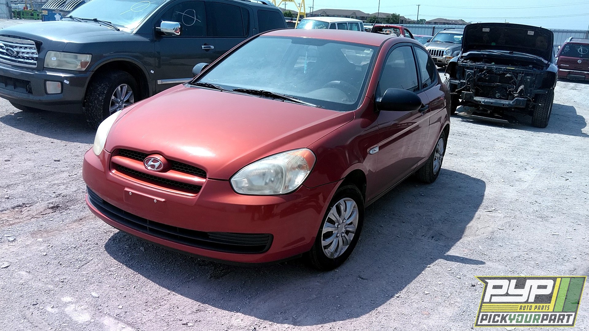 2008 HYUNDAI ACCENT partes disponibles