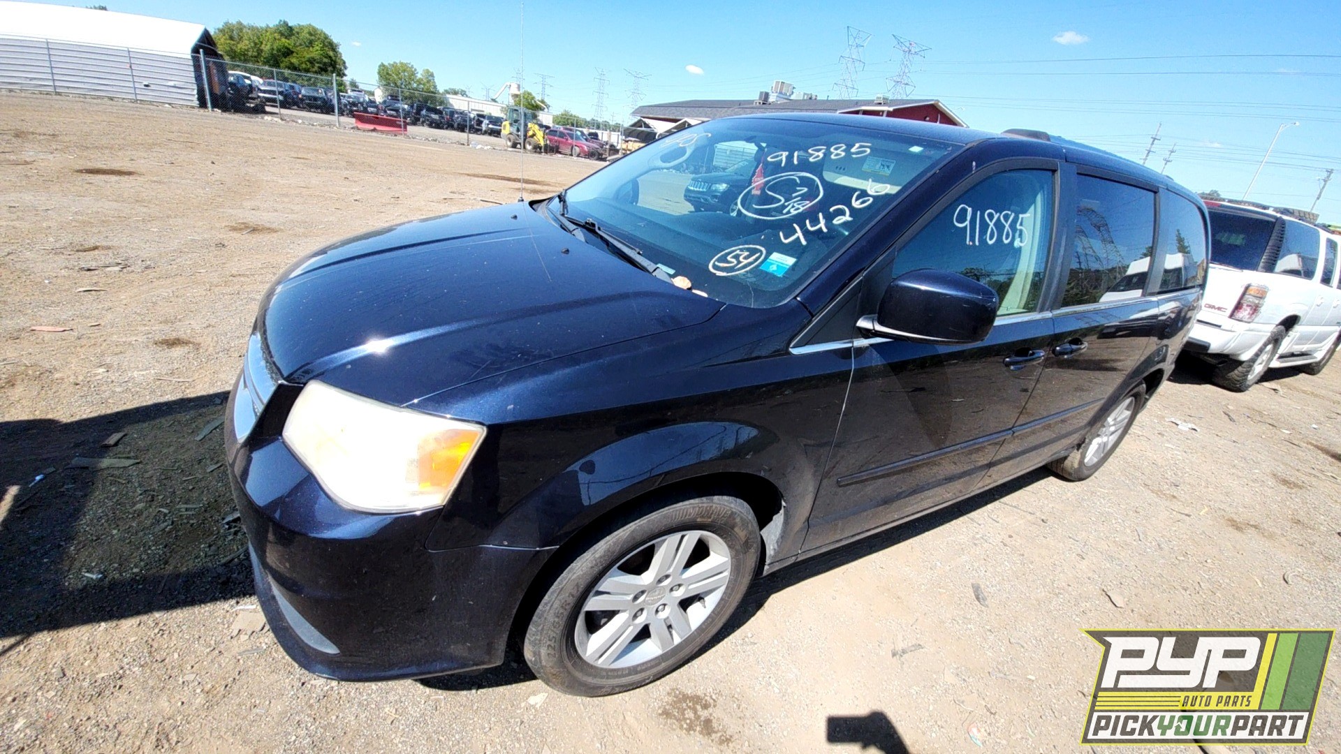 2011 DODGE GRAND CARAVAN partes disponibles