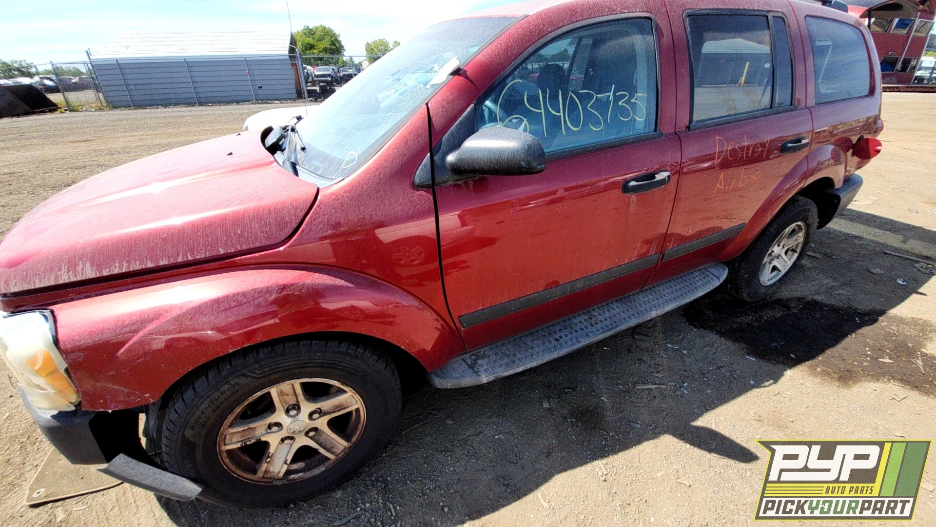 2006 DODGE DURANGO partes disponibles
