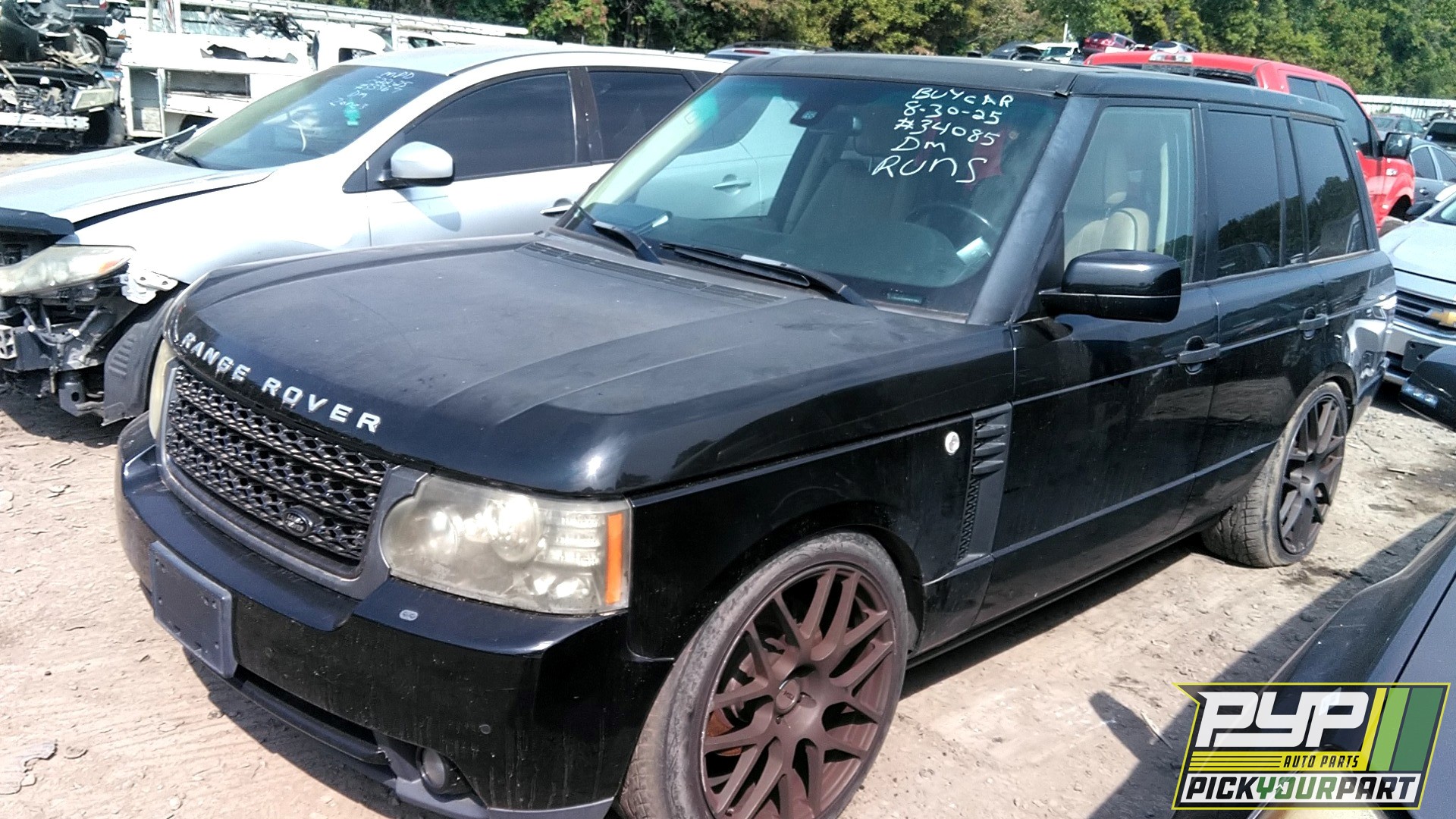 2011 LAND ROVER RANGE ROVER partes disponibles