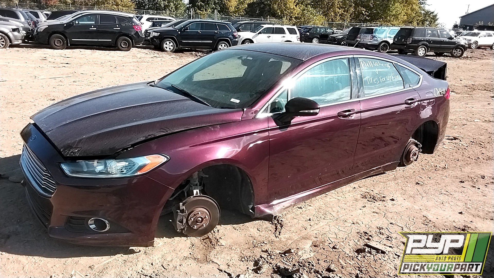 2013 FORD FUSION partes disponibles
