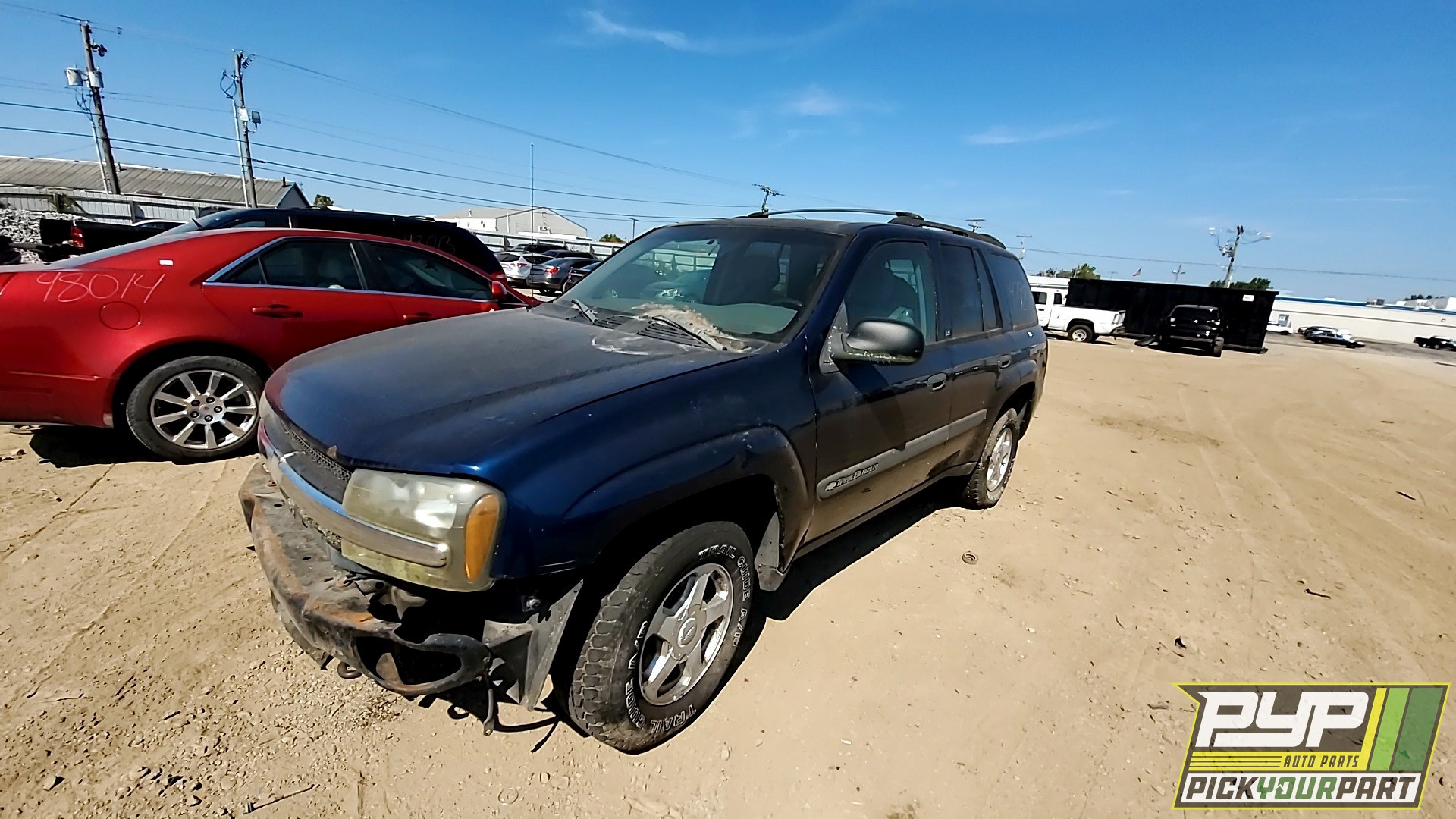2003 CHEVROLET TRAILBLAZER partes disponibles