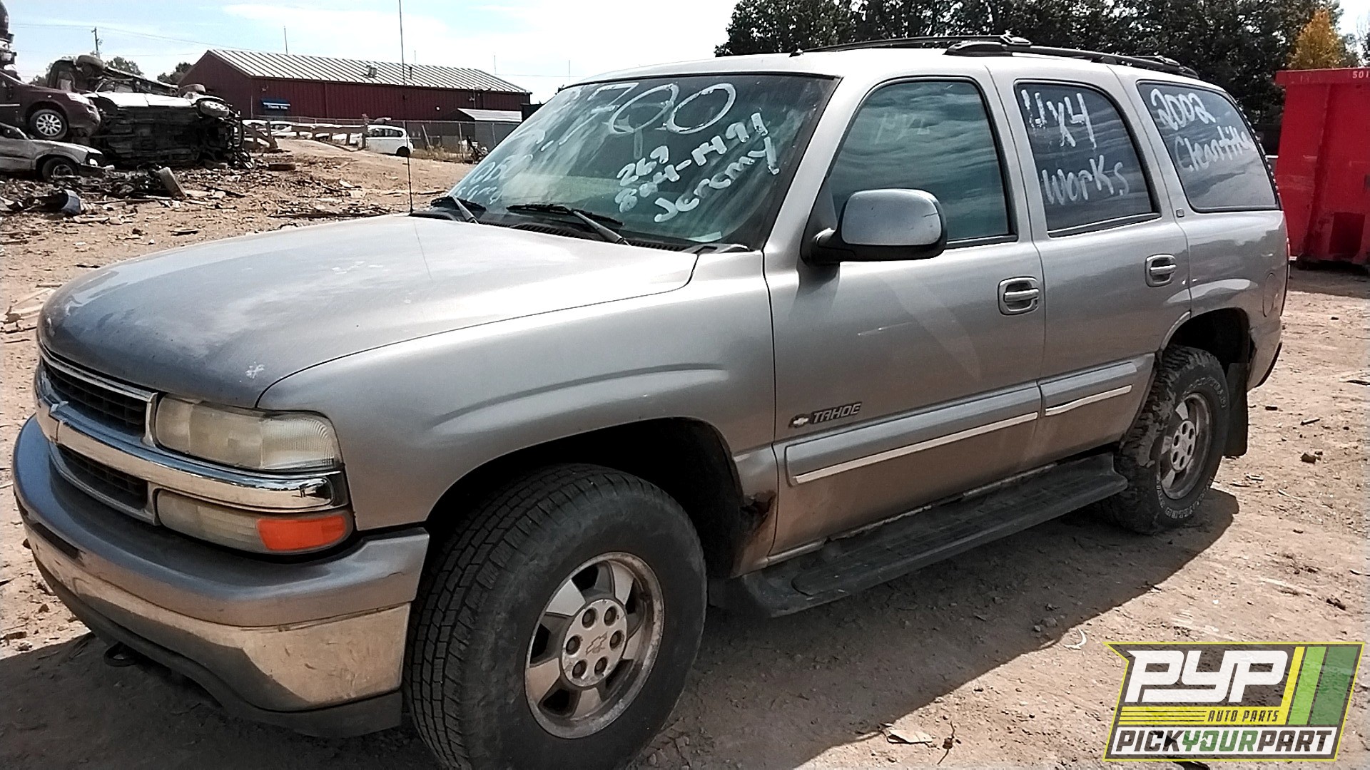 2002 CHEVROLET TAHOE available for parts