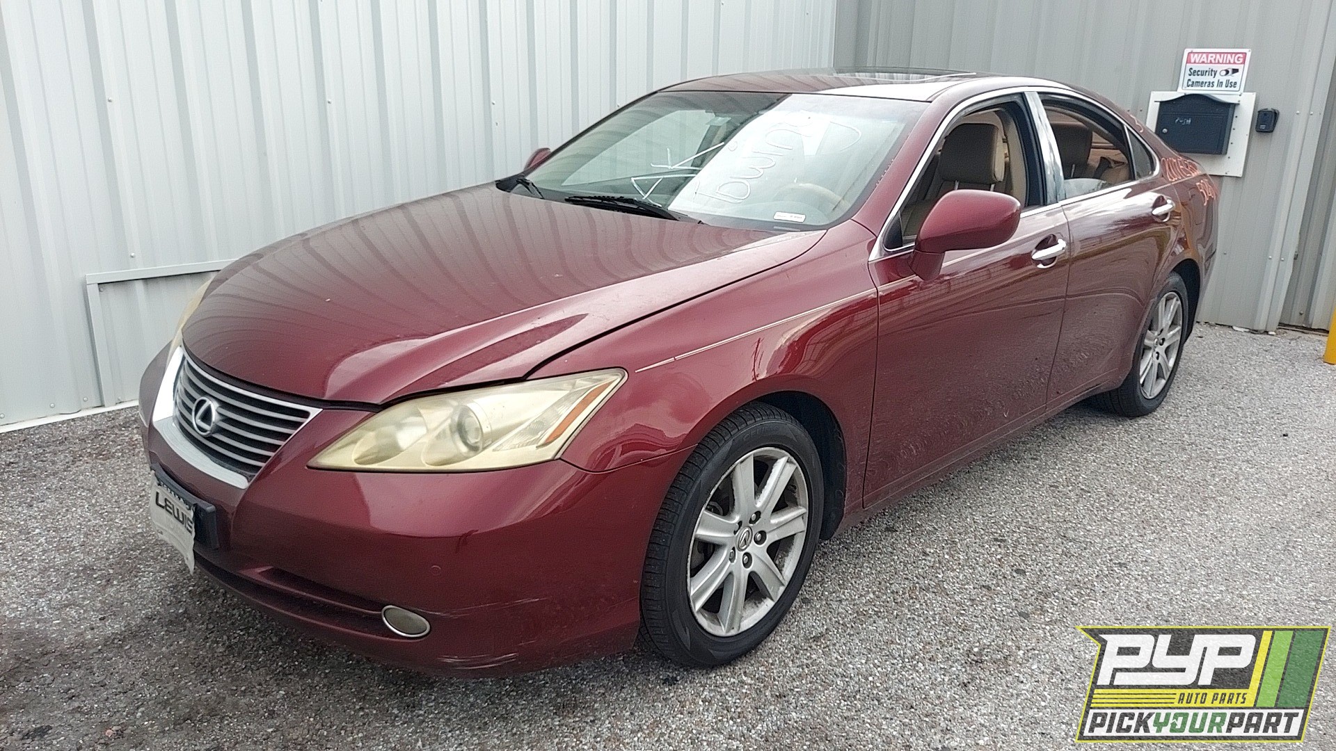 2007 LEXUS ES350 available for parts