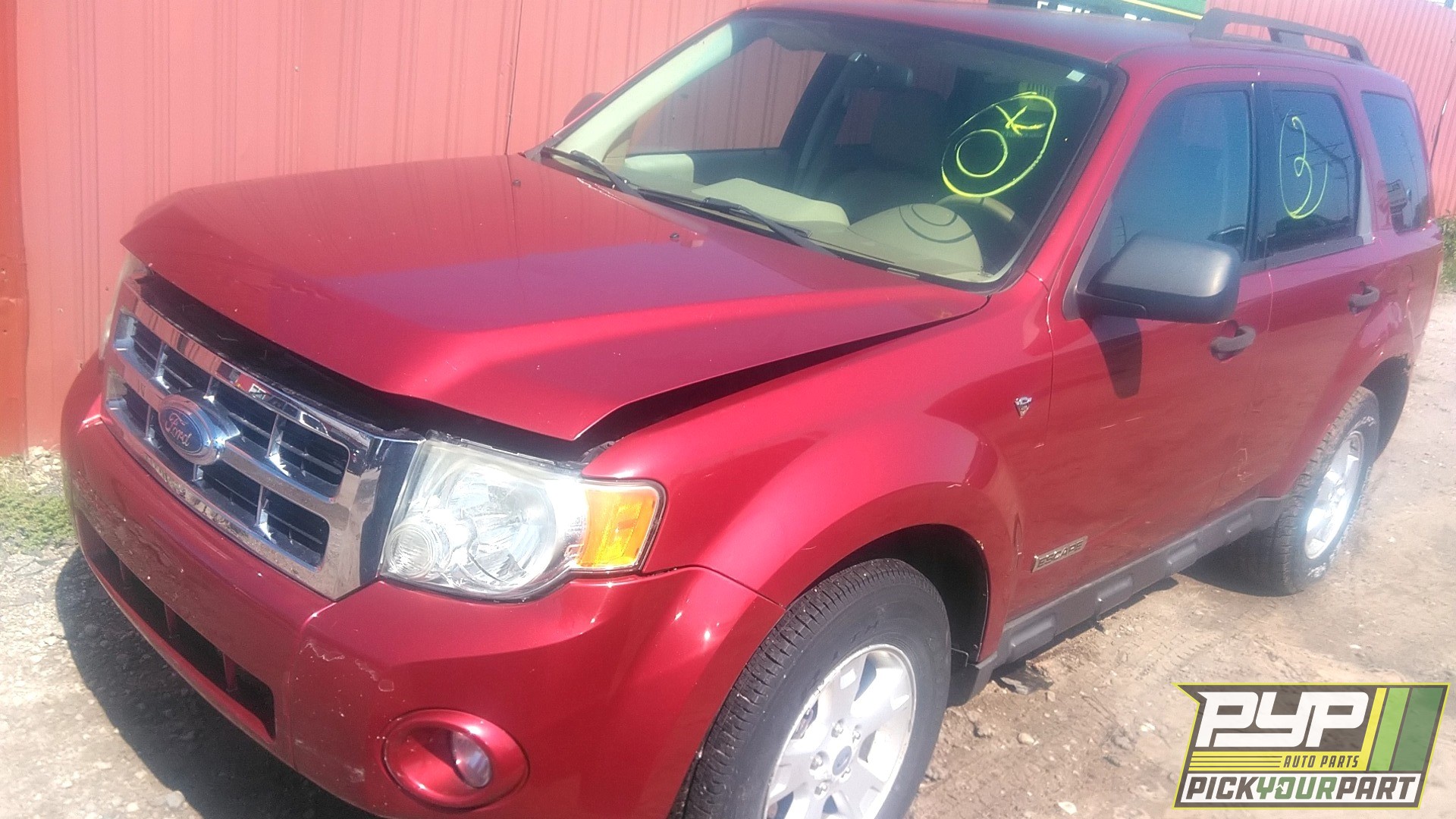 2008 FORD ESCAPE partes disponibles