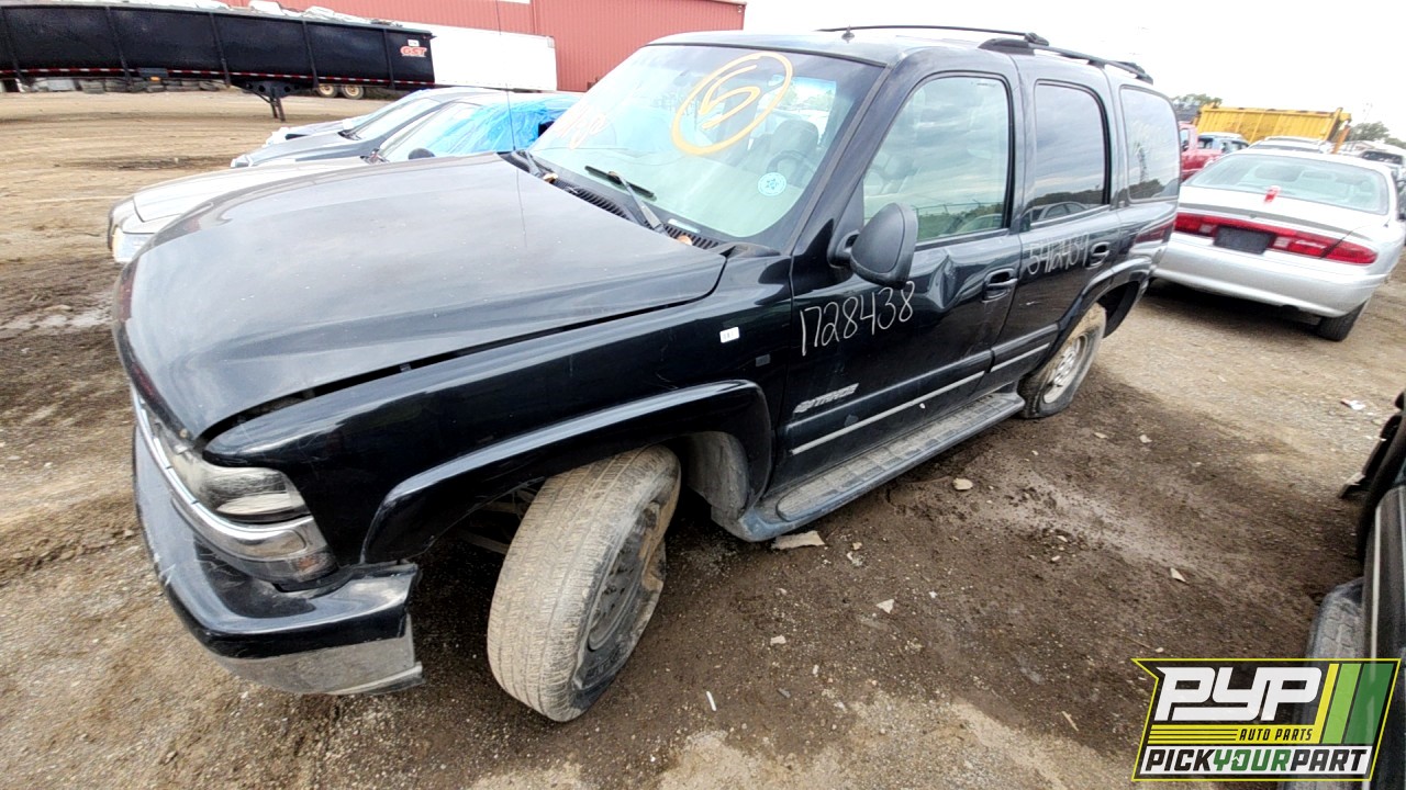 2002 CHEVROLET TAHOE partes disponibles