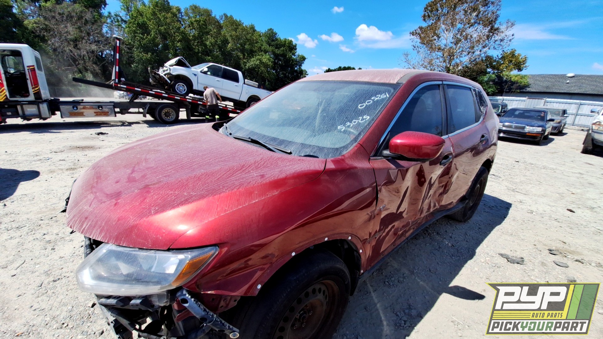 2016 NISSAN ROGUE partes disponibles