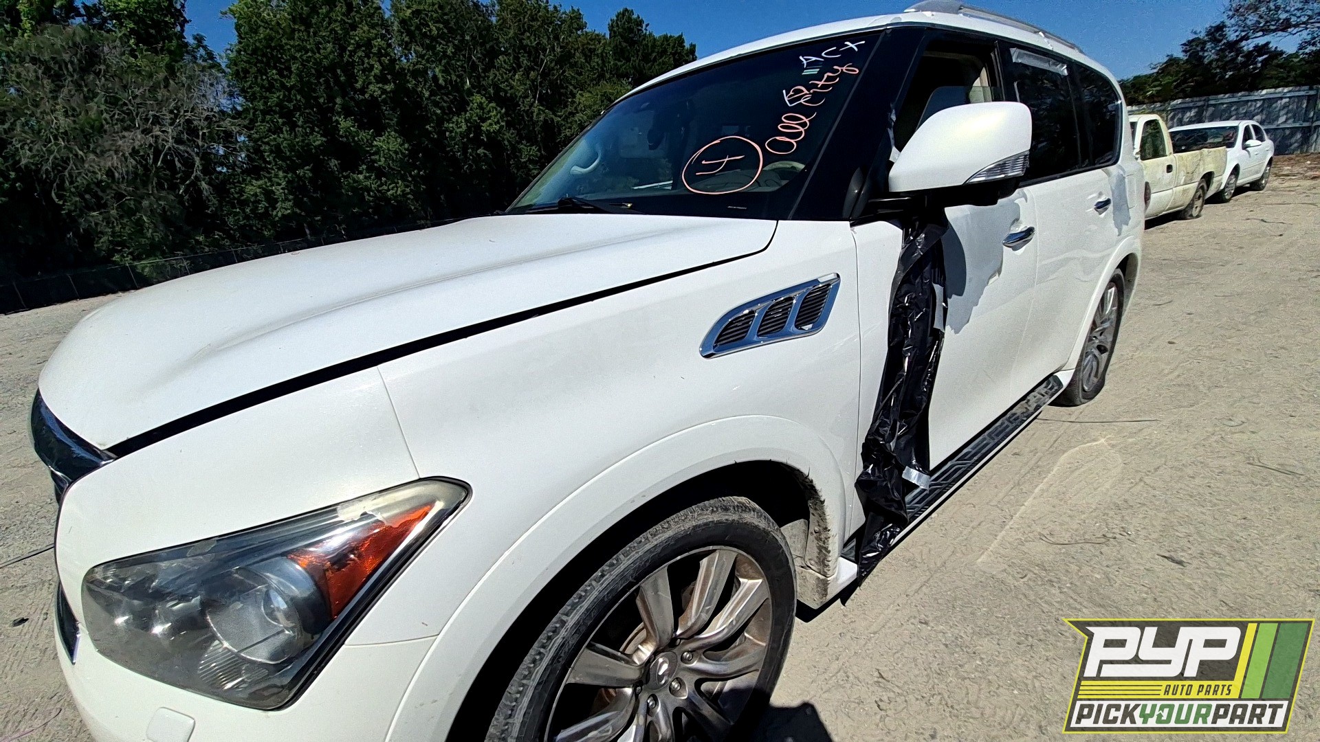 2011 INFINITI QX56 partes disponibles