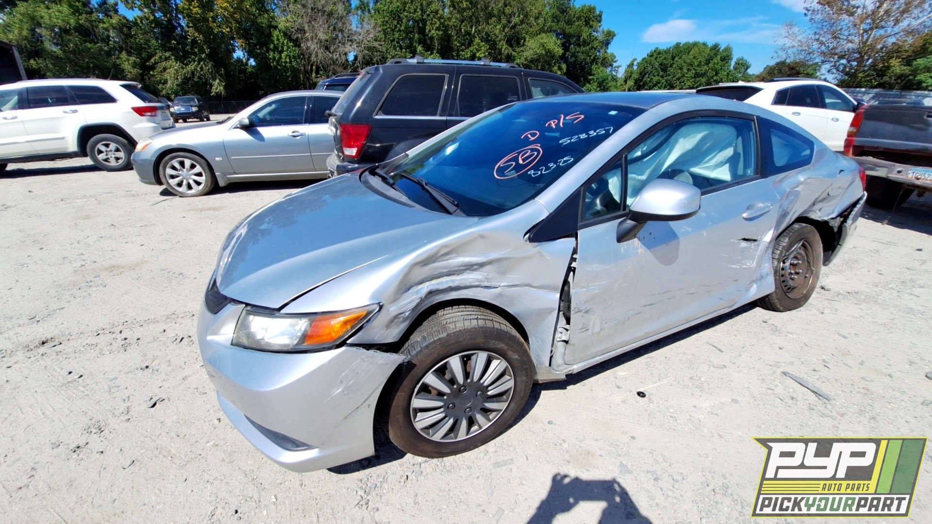 2012 HONDA CIVIC partes disponibles