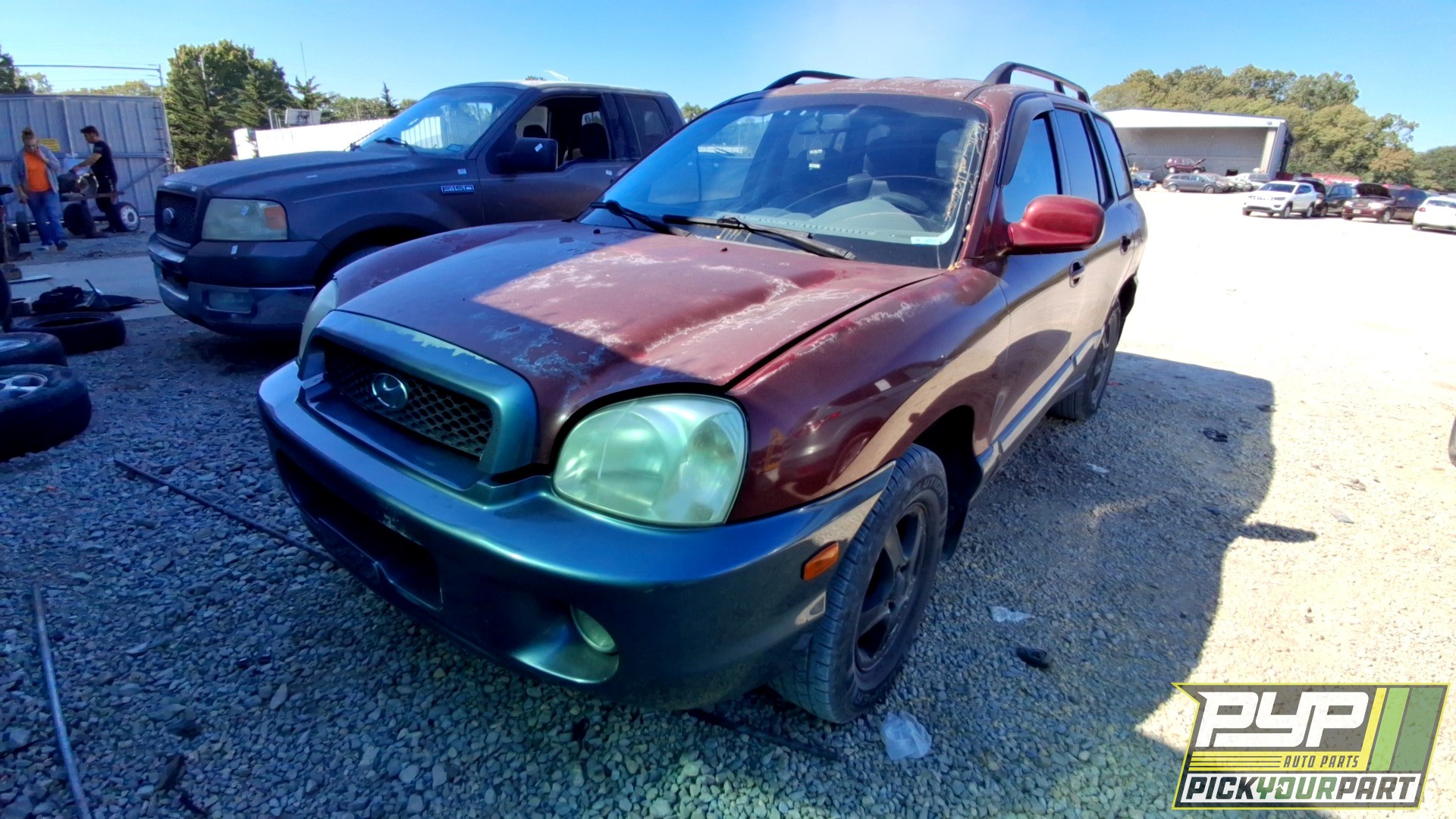 2002 HYUNDAI SANTA FE available for parts
