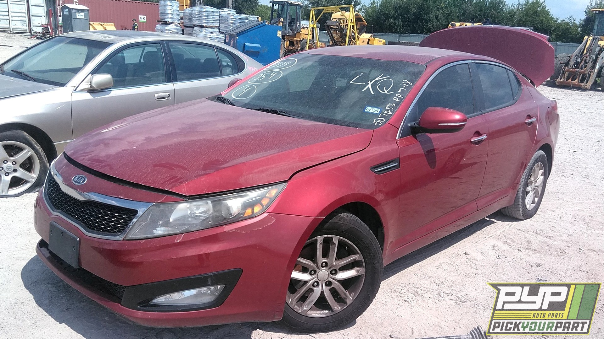 2012 KIA OPTIMA partes disponibles