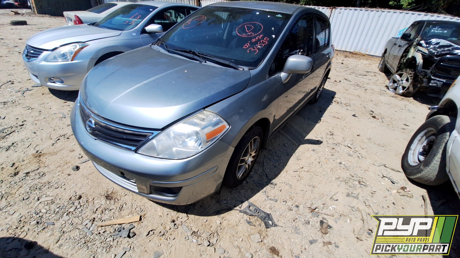 2007 NISSAN VERSA partes disponibles