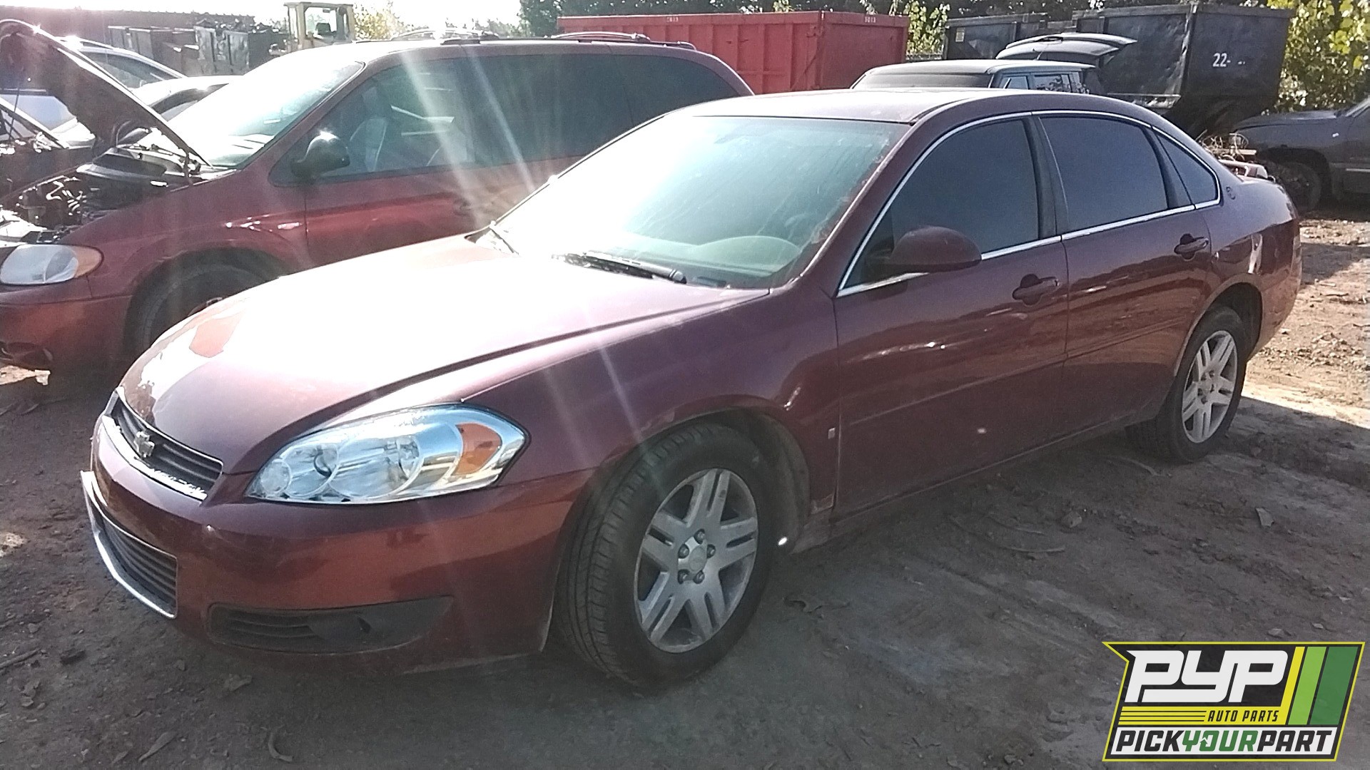 2007 CHEVROLET IMPALA partes disponibles