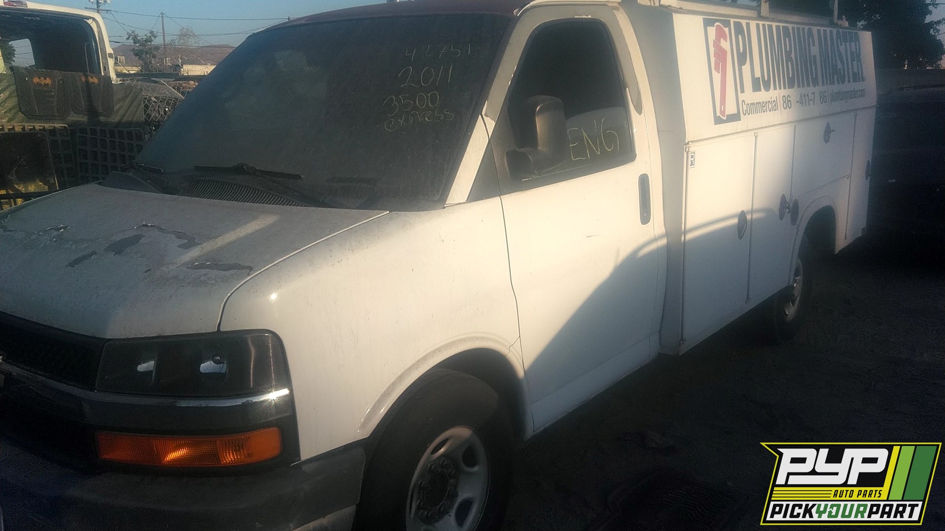 2011 CHEVROLET EXPRESS 3500 partes disponibles