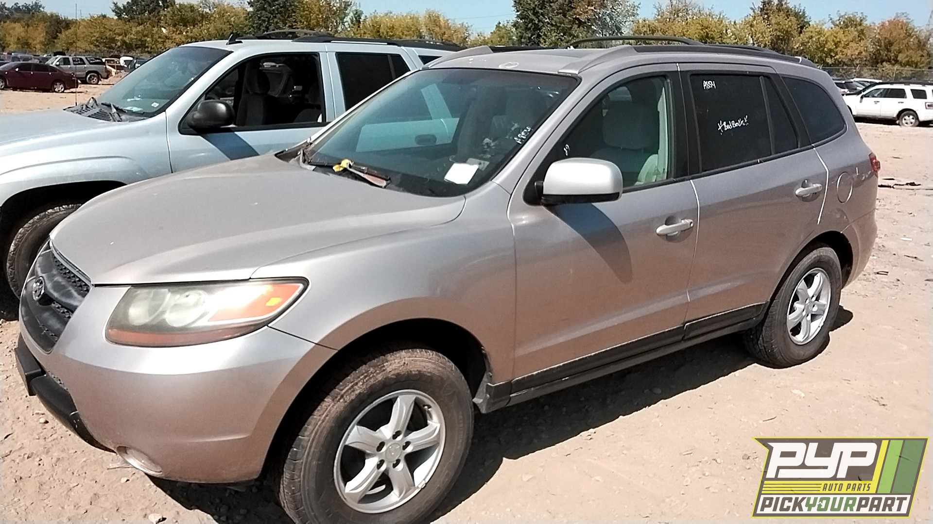 2007 HYUNDAI SANTA FE partes disponibles