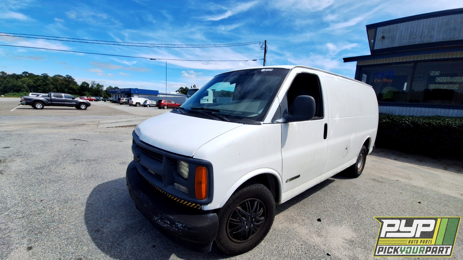 2002 CHEVROLET EXPRESS 2500 partes disponibles