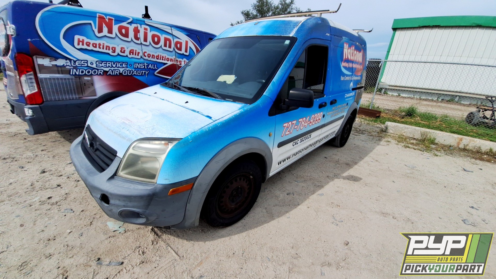 2012 FORD TRANSIT CONNECT partes disponibles