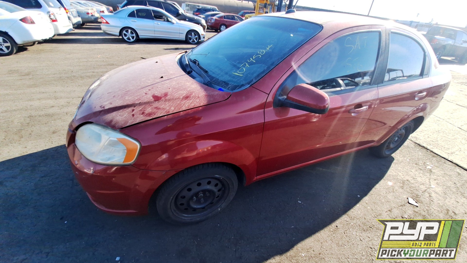 2011 CHEVROLET AVEO partes disponibles