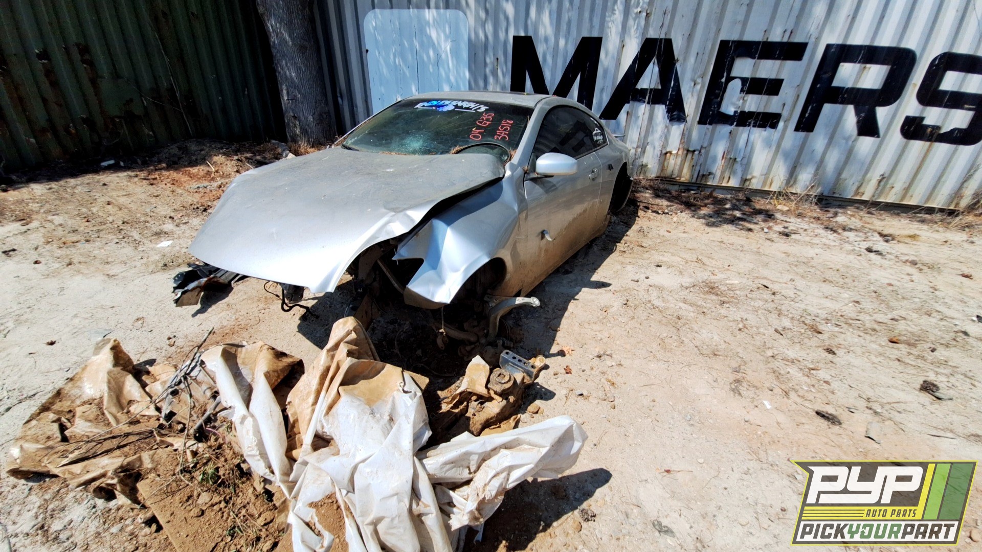 2004 INFINITI G35 partes disponibles