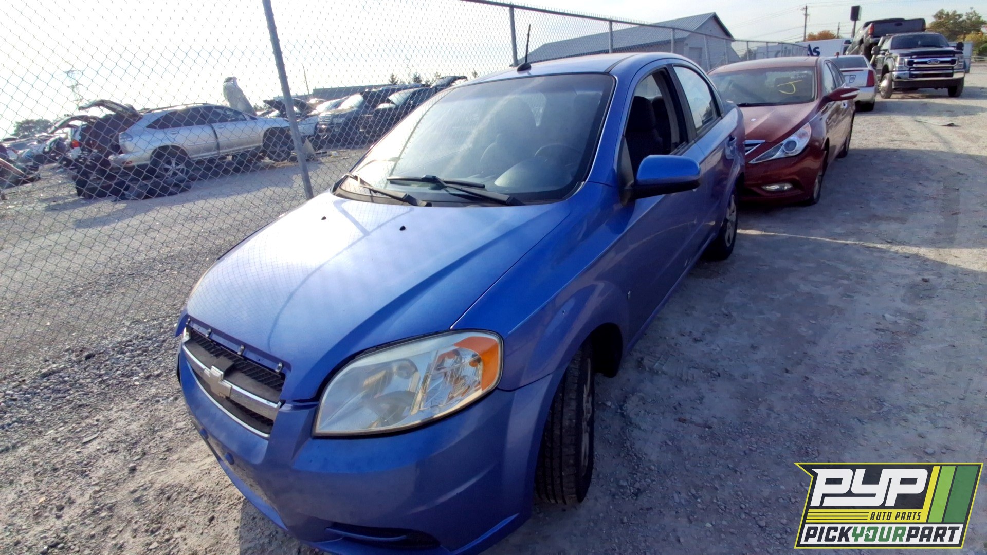 2009 CHEVROLET AVEO partes disponibles