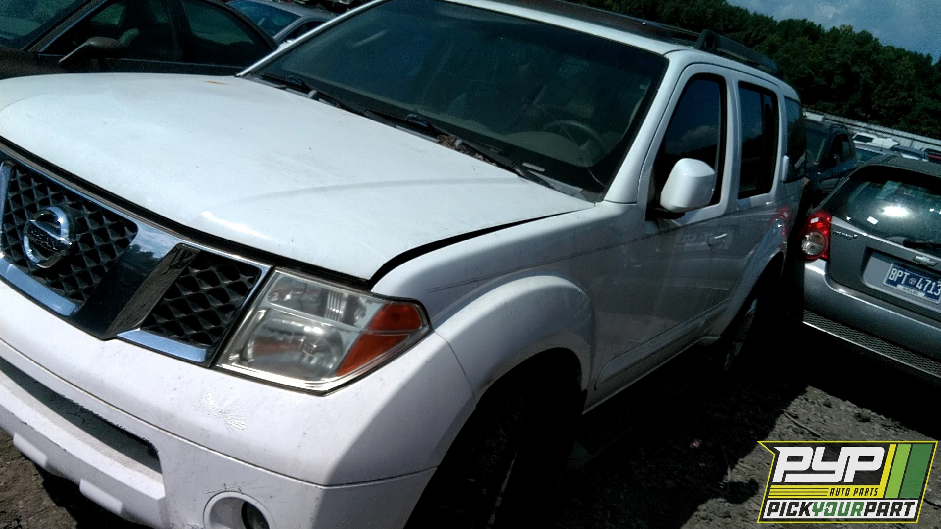 2007 NISSAN PATHFINDER partes disponibles