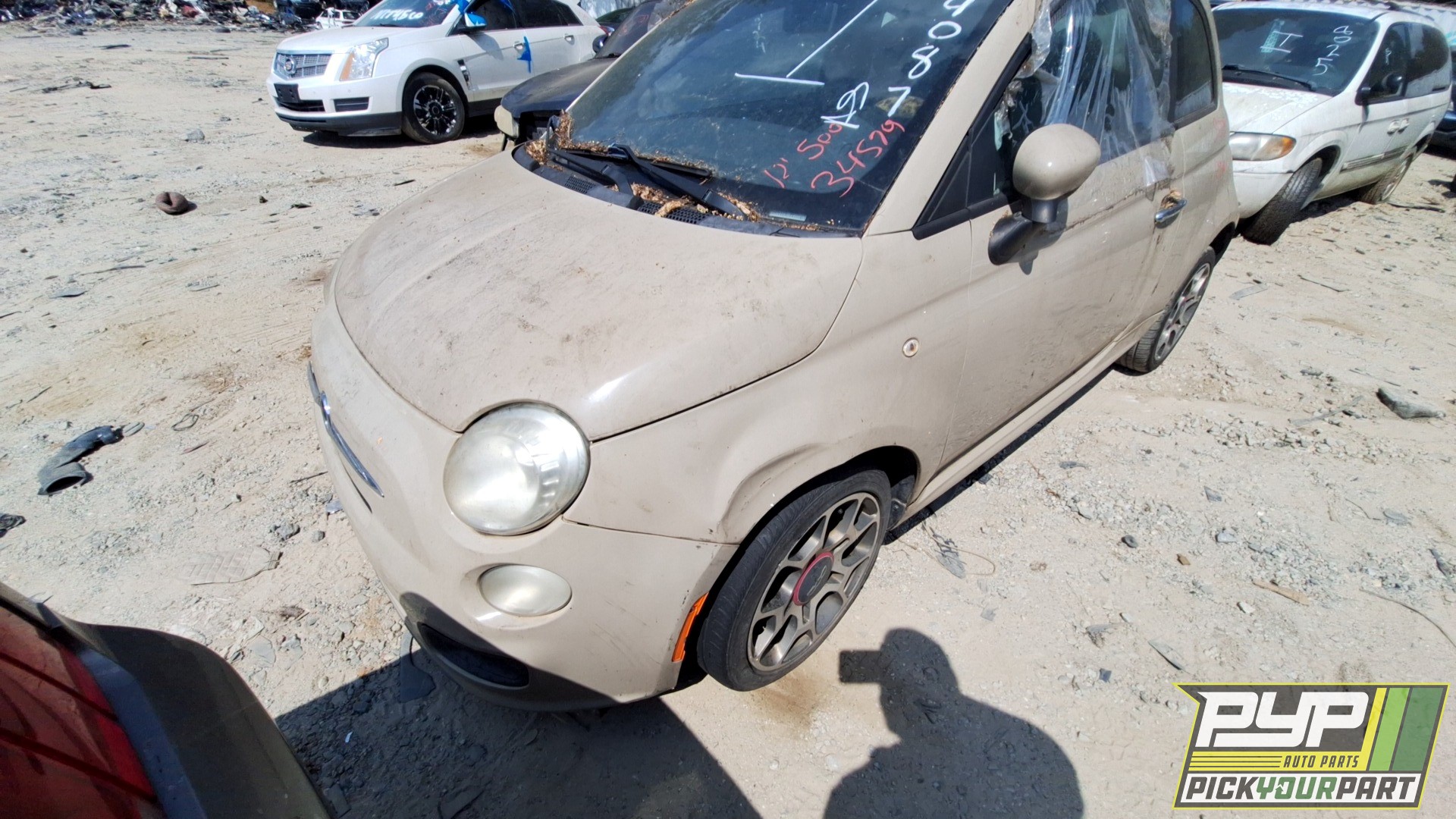 2012 FIAT 500 partes disponibles