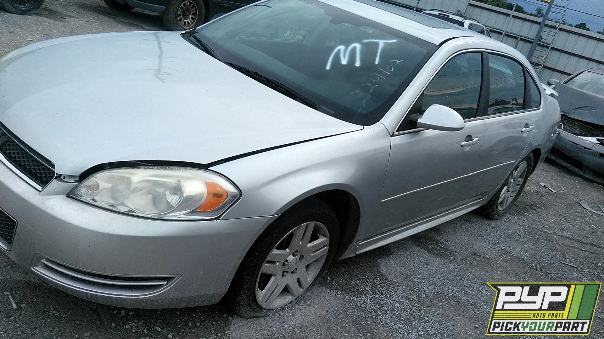 2012 CHEVROLET IMPALA partes disponibles