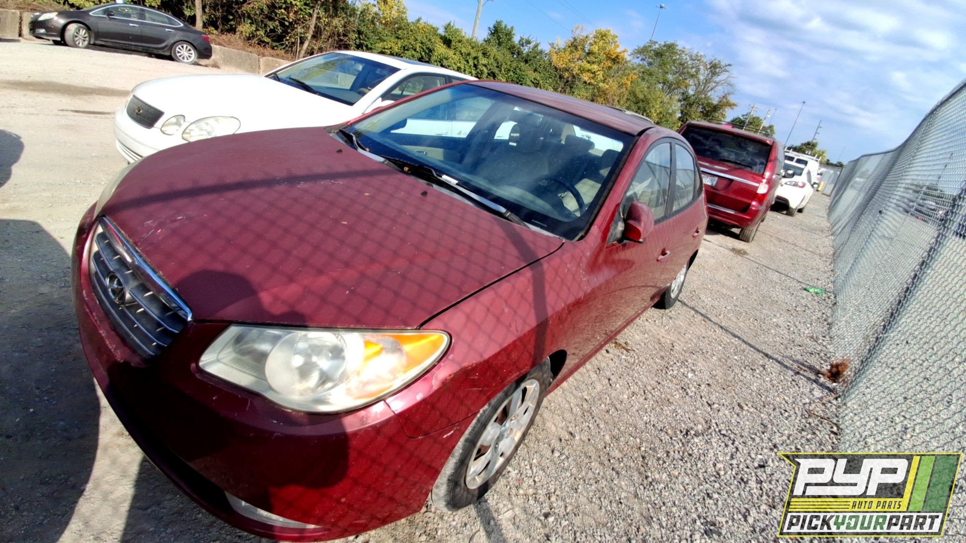 2007 HYUNDAI ELANTRA partes disponibles