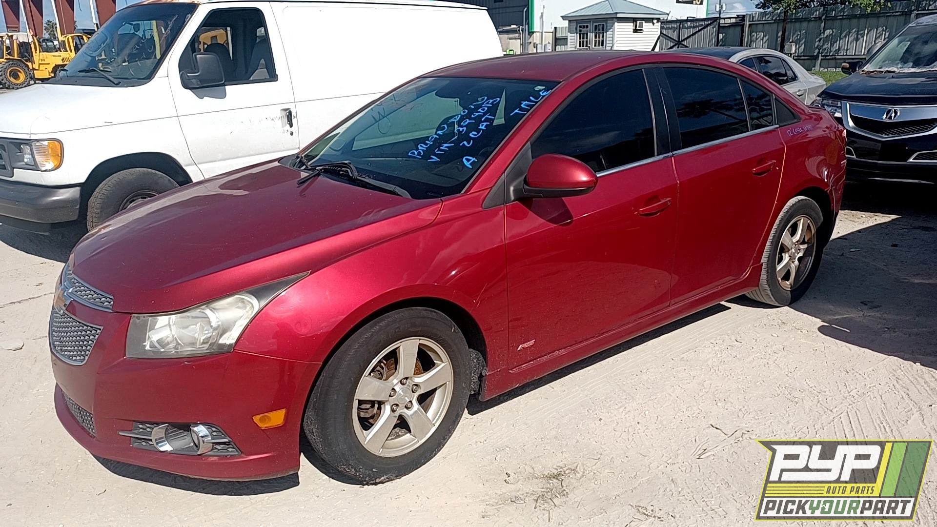 2012 CHEVROLET CRUZE partes disponibles