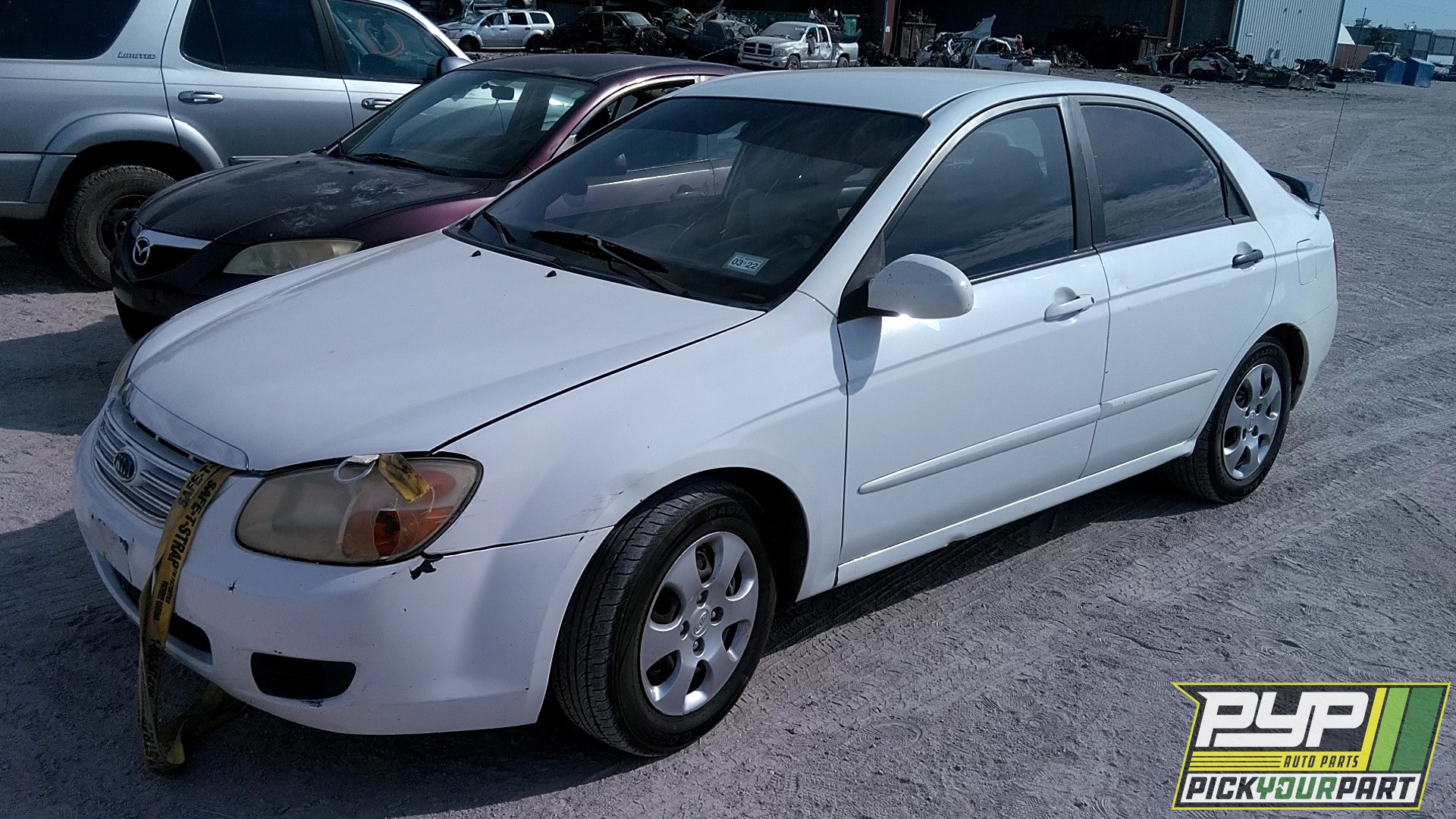 2006 KIA SPECTRA partes disponibles
