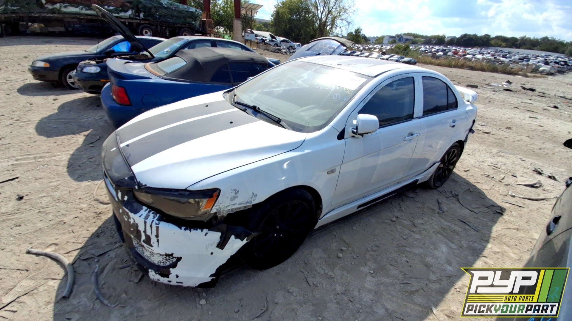 2011 MITSUBISHI LANCER partes disponibles