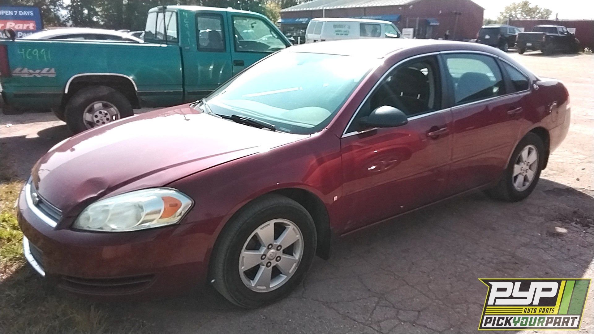 2007 CHEVROLET IMPALA partes disponibles