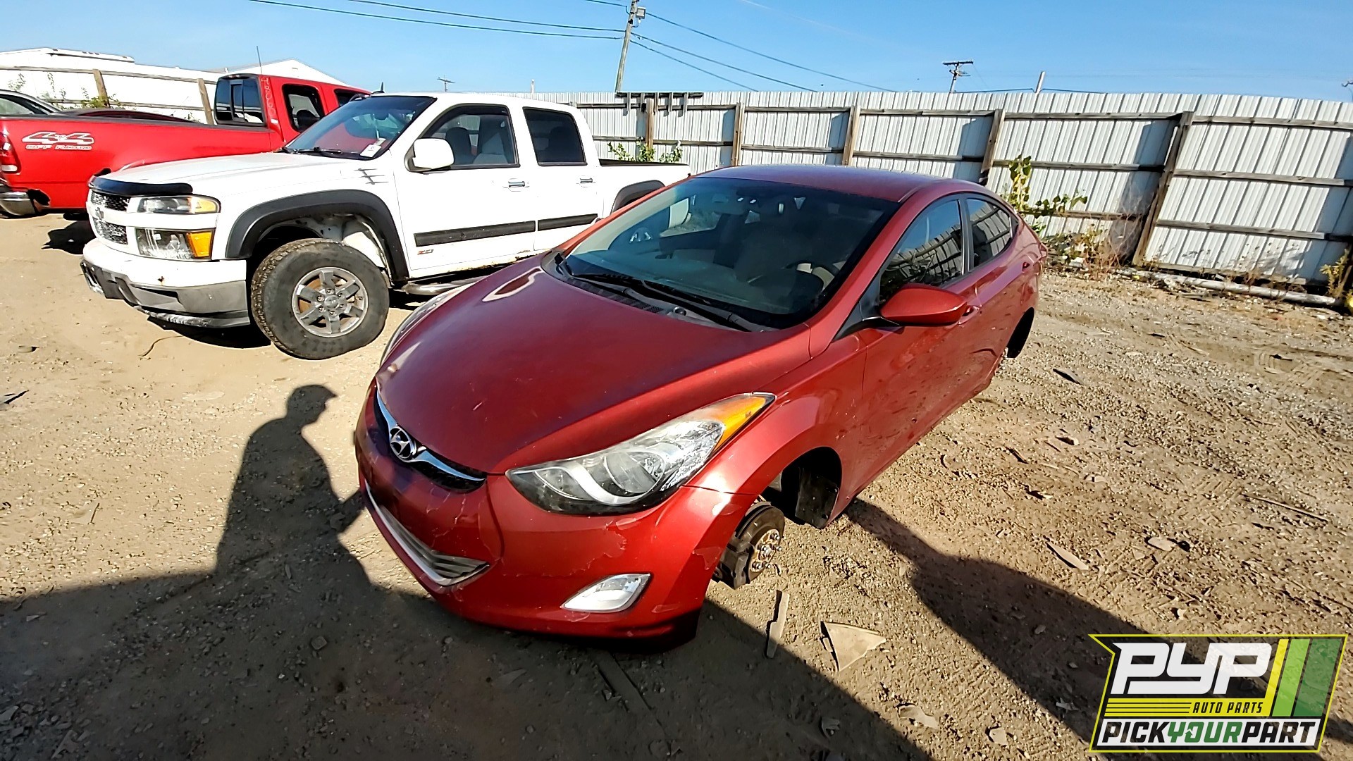 2013 HYUNDAI ELANTRA partes disponibles