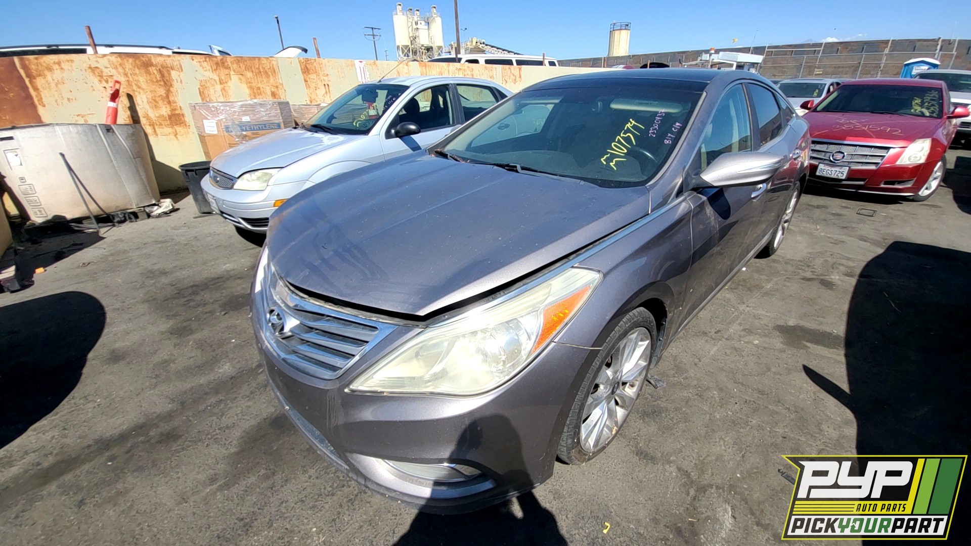 2012 HYUNDAI AZERA partes disponibles