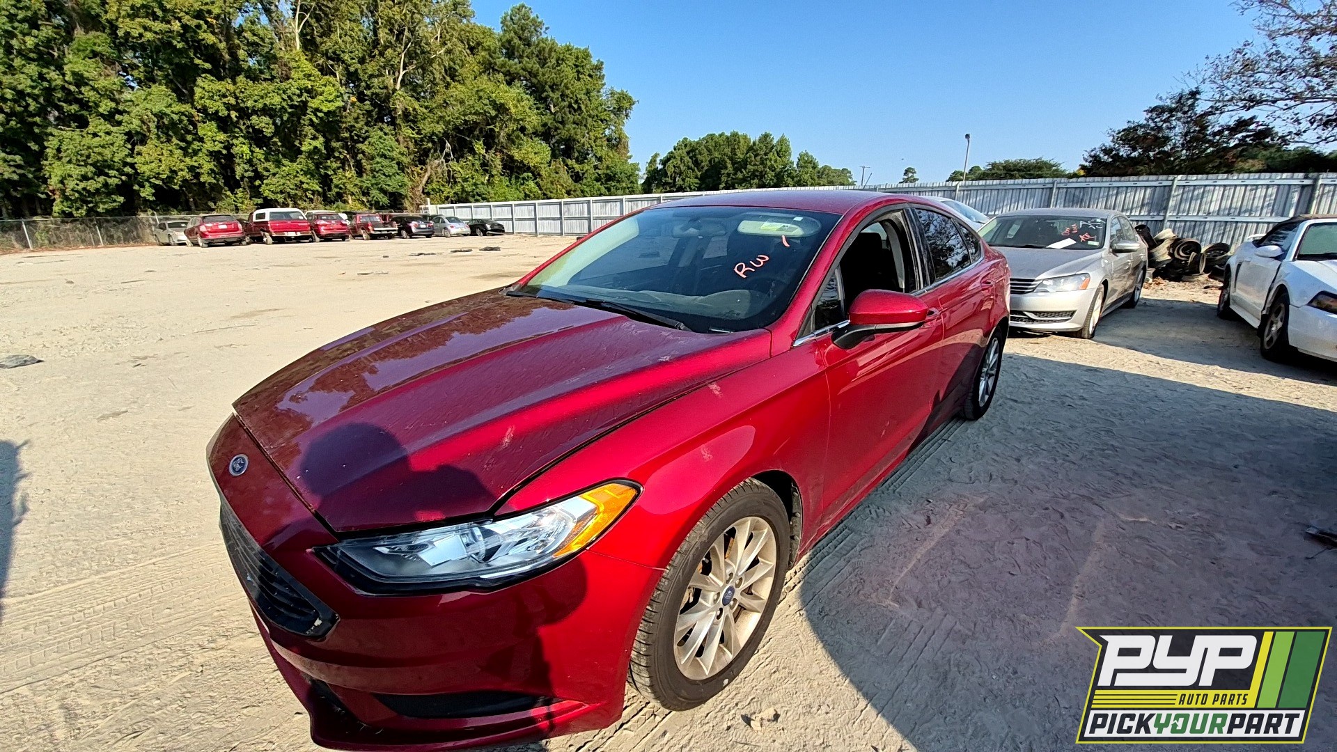 2017 FORD FUSION partes disponibles