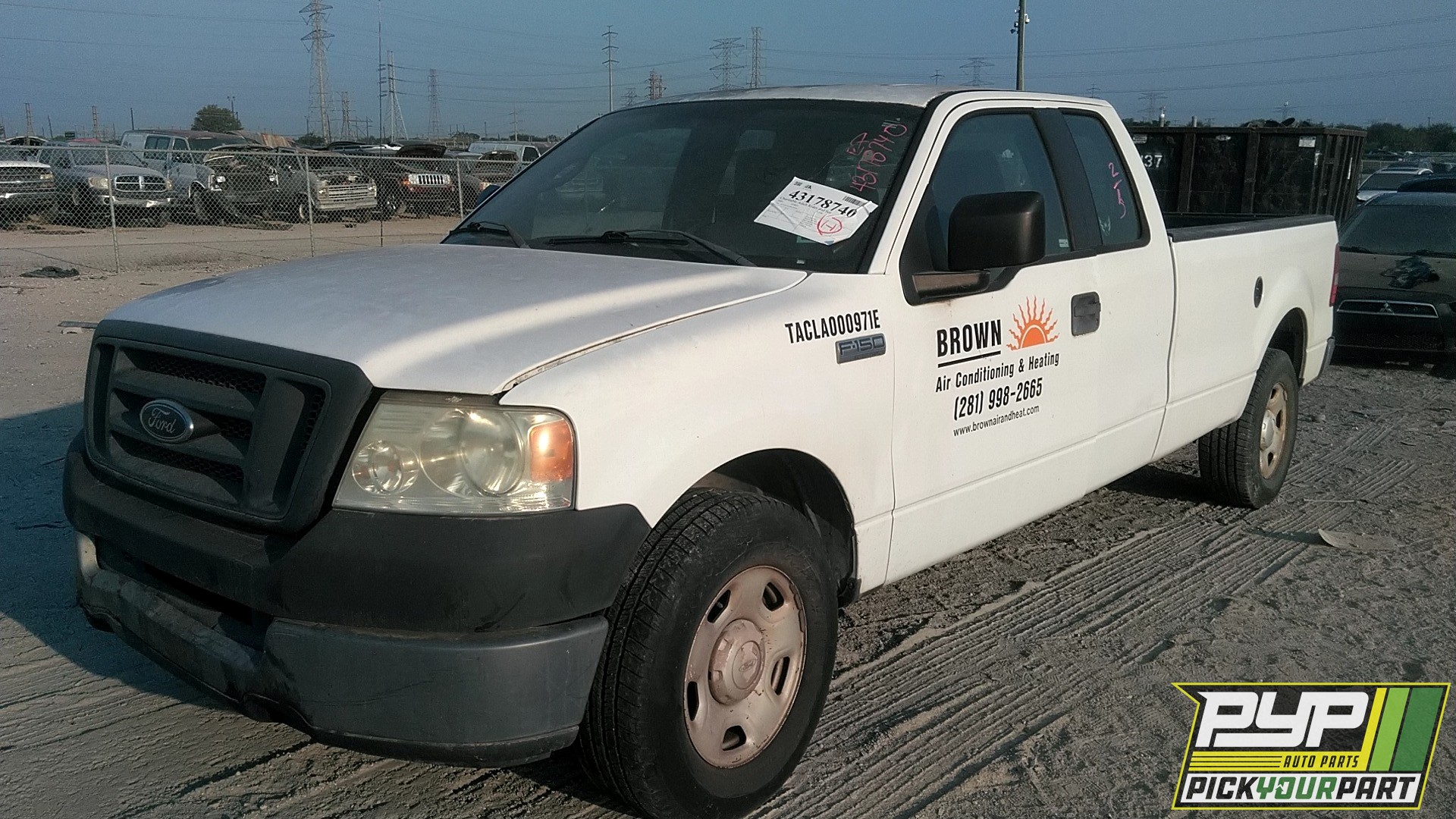 2005 FORD F-150 partes disponibles