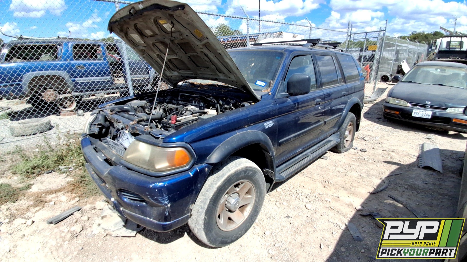 2001 MITSUBISHI MONTERO SPORT available for parts