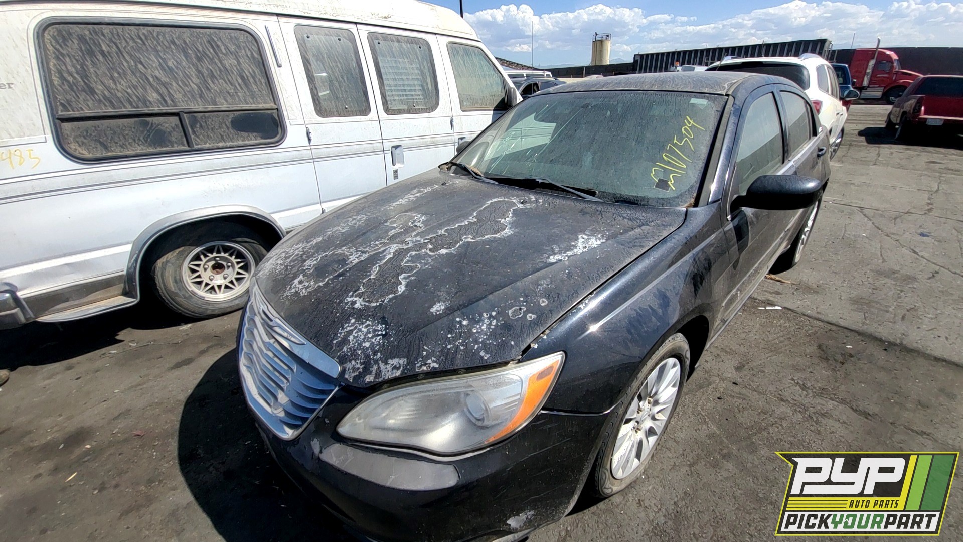 2012 CHRYSLER 200 partes disponibles