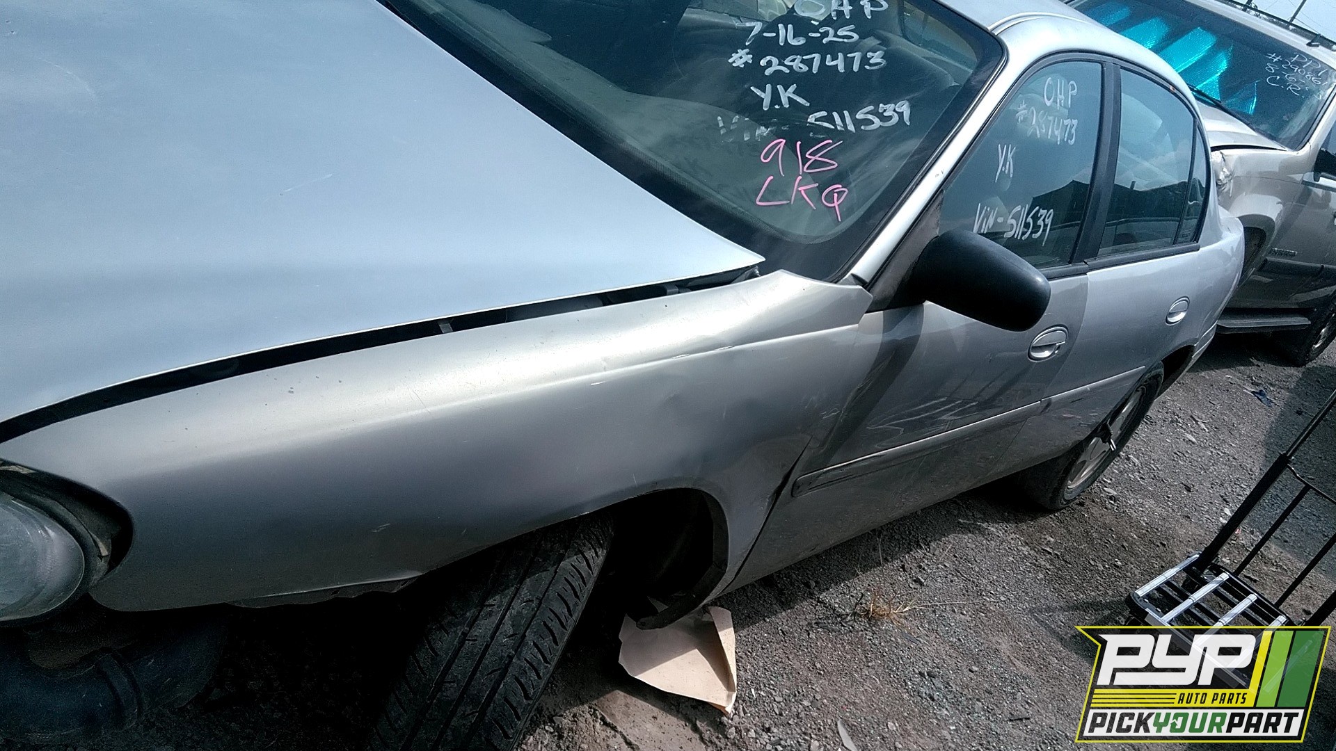 2002 CHEVROLET MALIBU partes disponibles