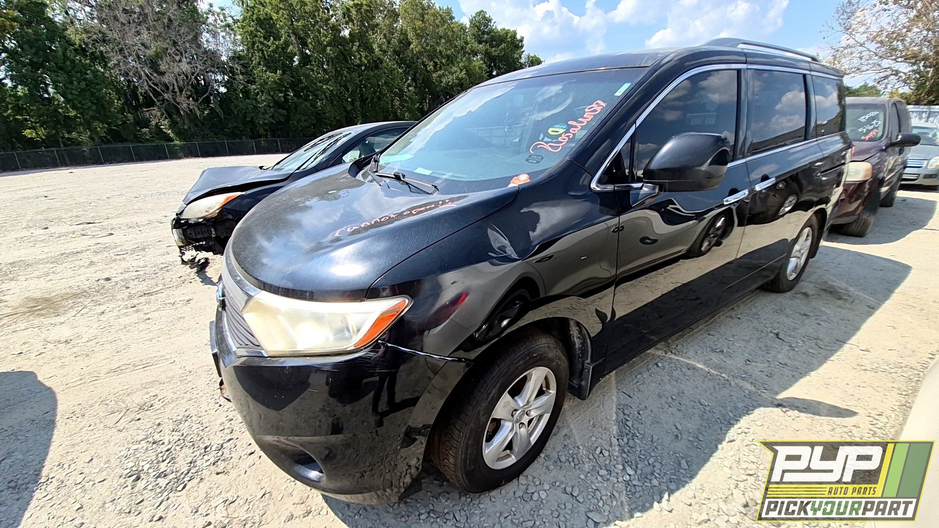 2012 NISSAN QUEST partes disponibles