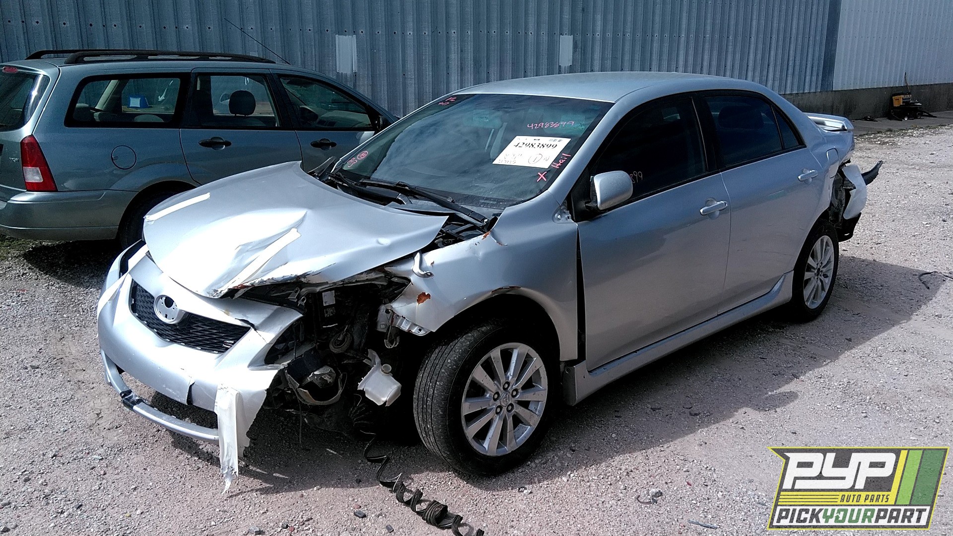 2009 TOYOTA COROLLA partes disponibles
