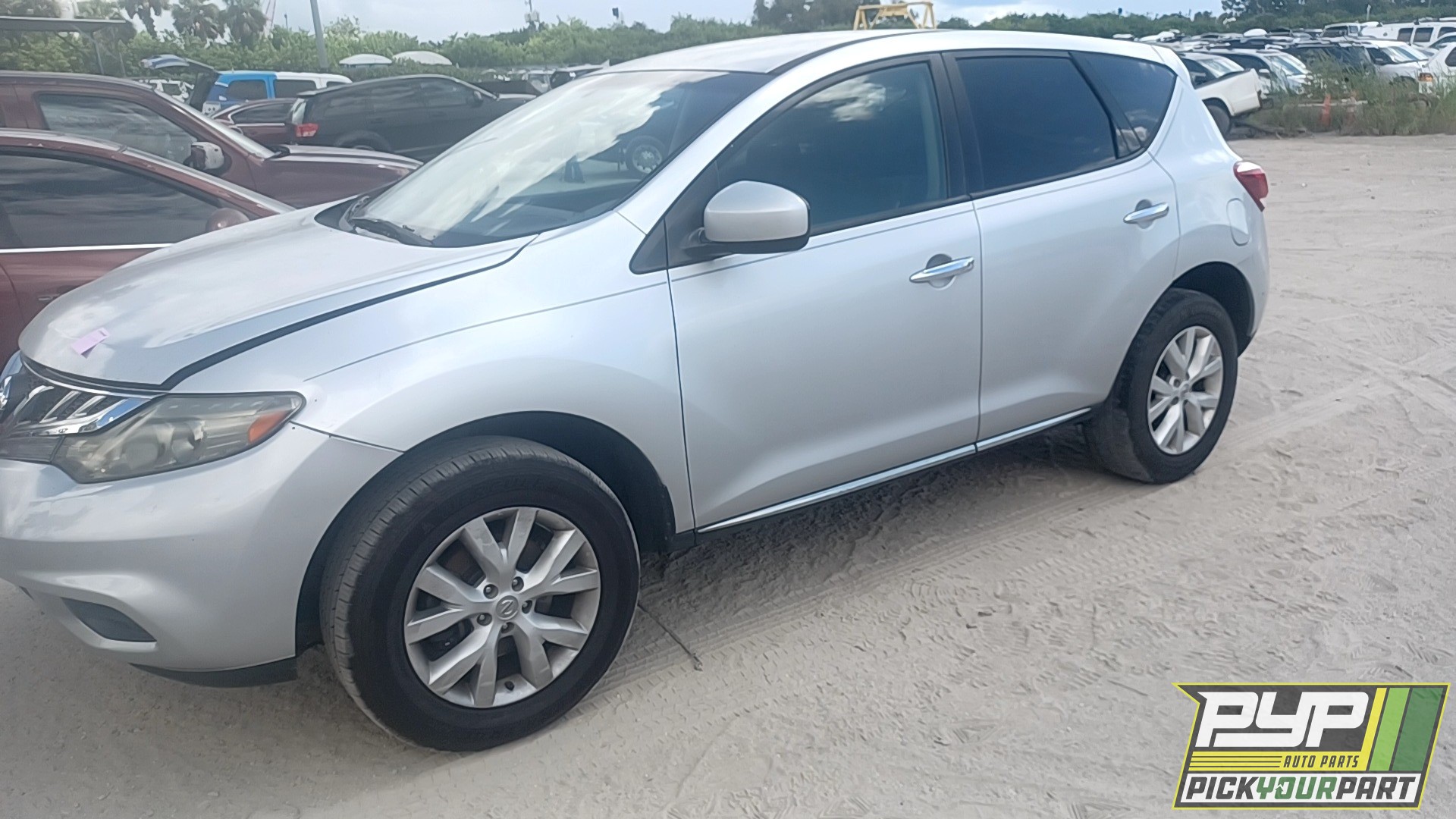 2012 NISSAN MURANO partes disponibles