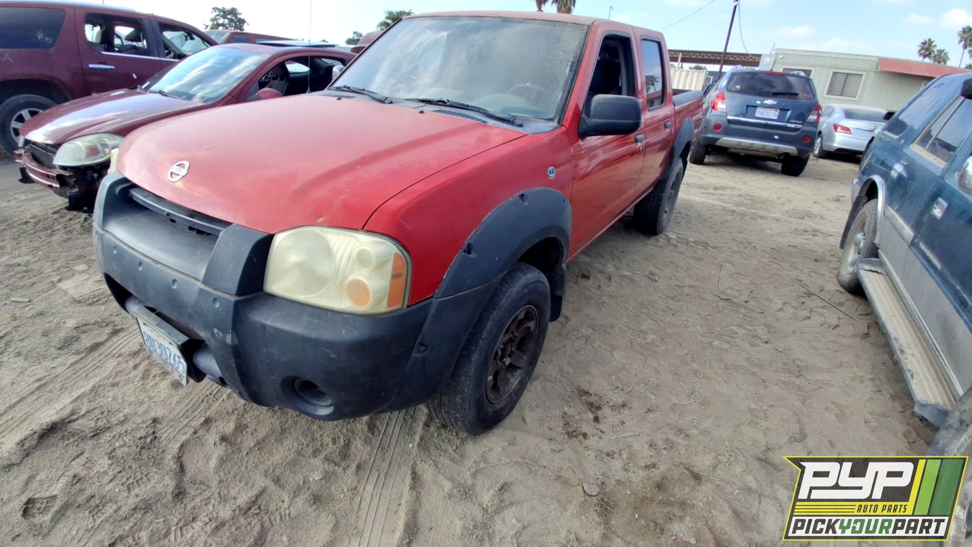 2002 NISSAN FRONTIER partes disponibles