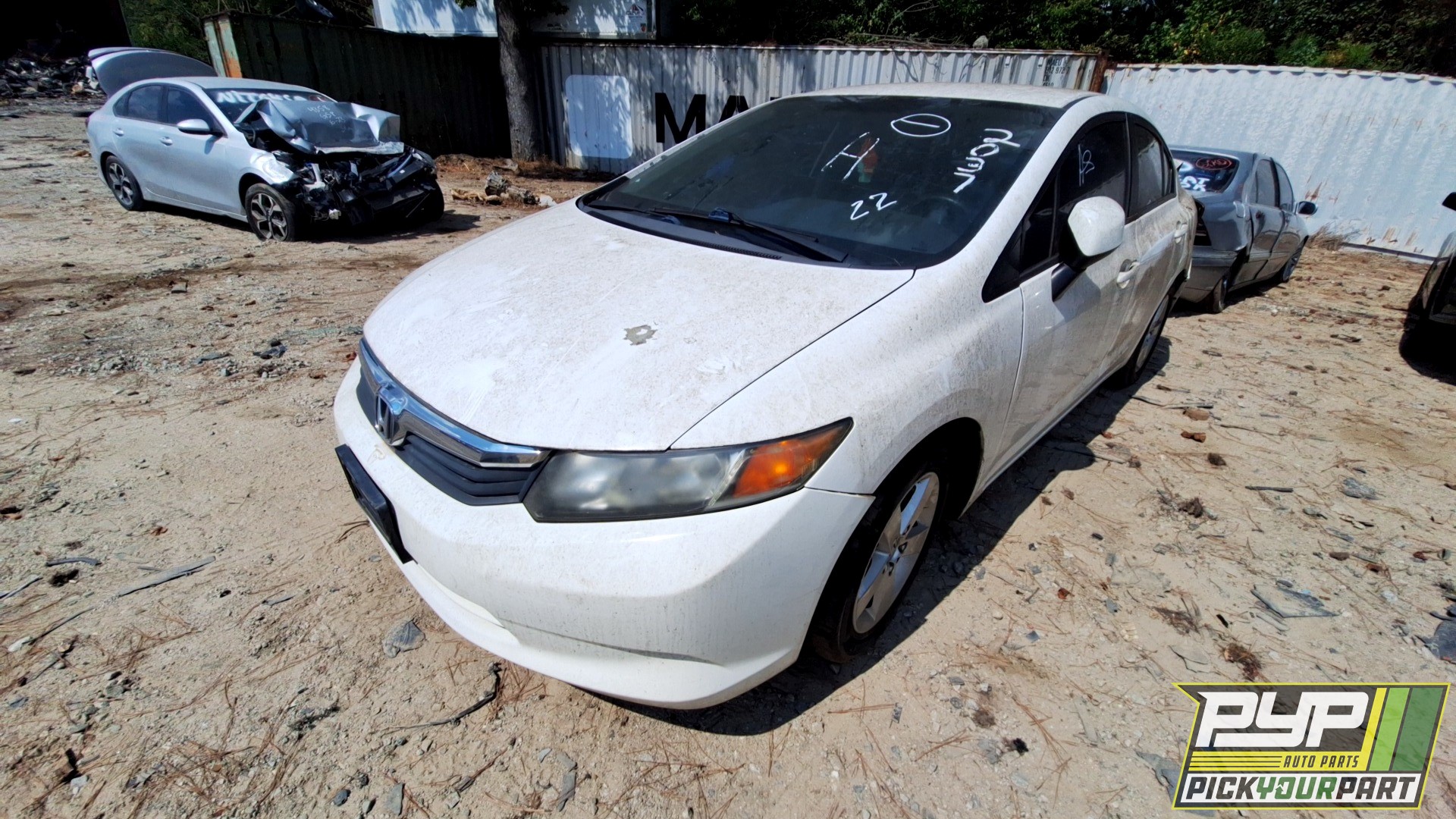 2012 HONDA CIVIC partes disponibles