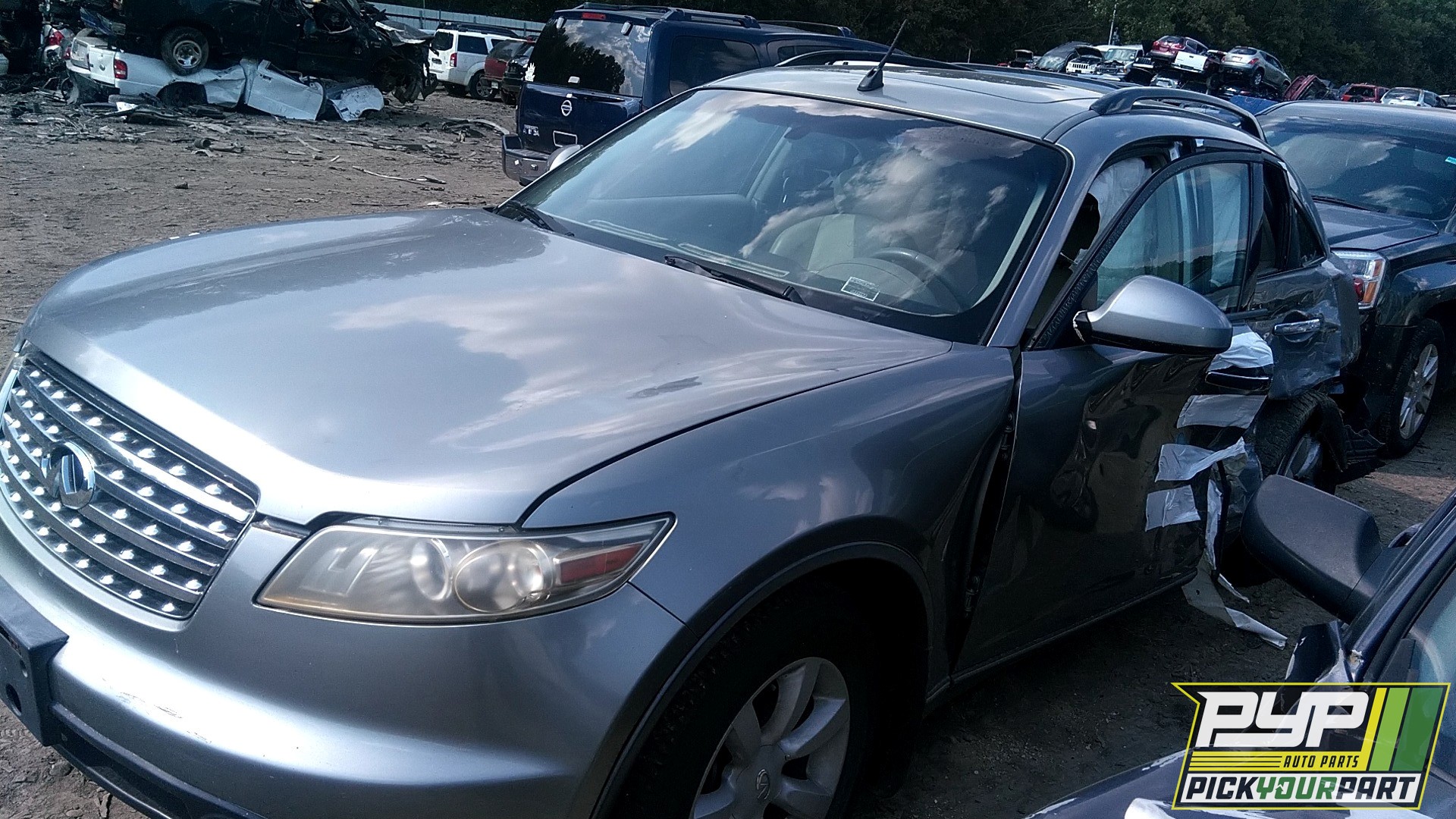 2004 INFINITI FX35 partes disponibles
