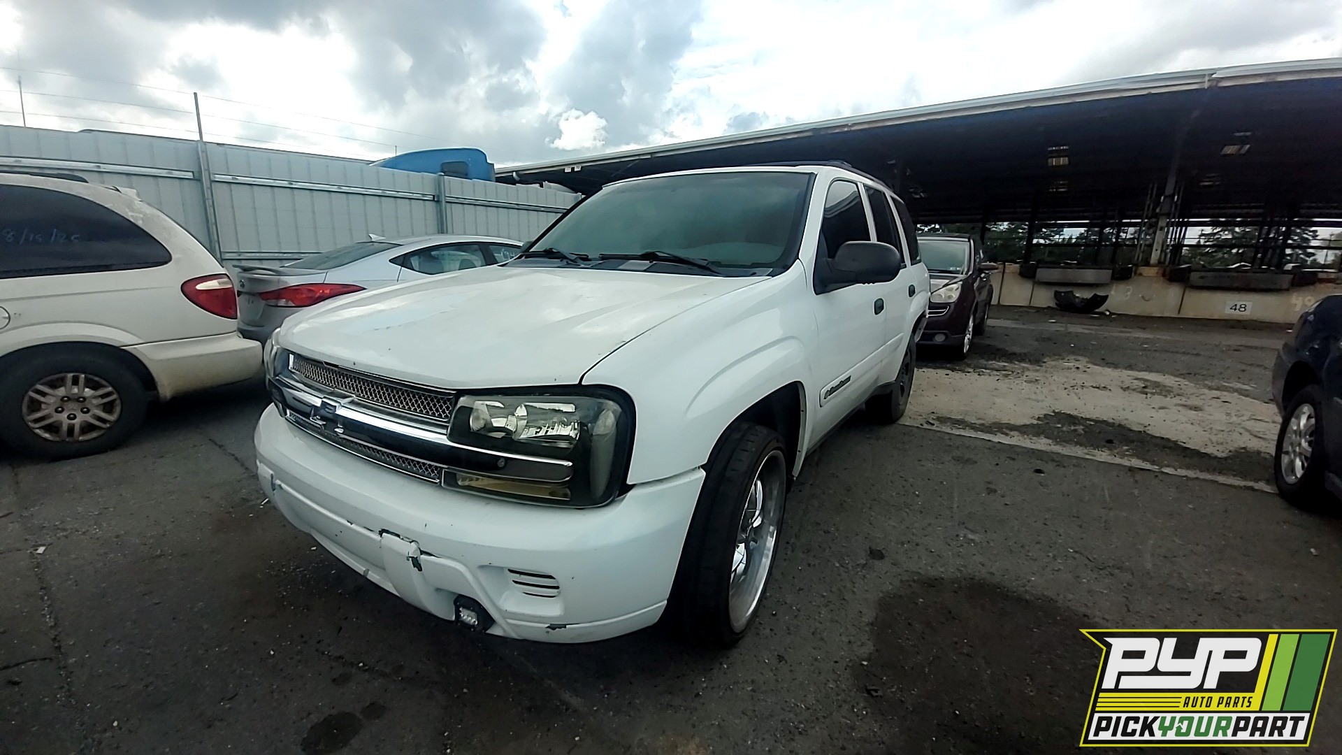 2003 CHEVROLET TRAILBLAZER partes disponibles